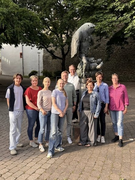 Vorstandsteam vor der PSI